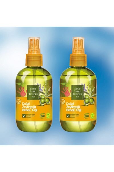 Eyüp Sabri Tuncer Natural Olive Oil Baby Oil 280 Ml - 2 Pieces