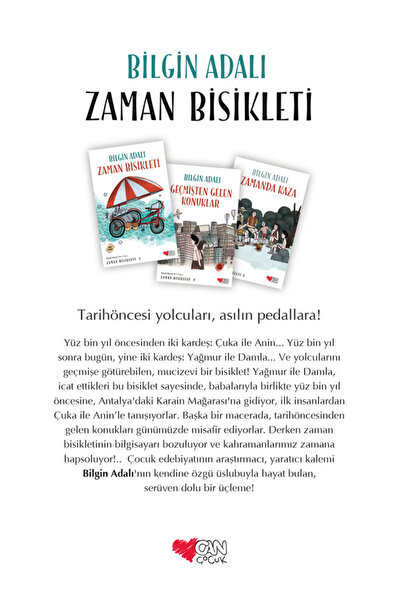Can Çocuk Zaman Bisikleti Kutulu Set (1-2-3)