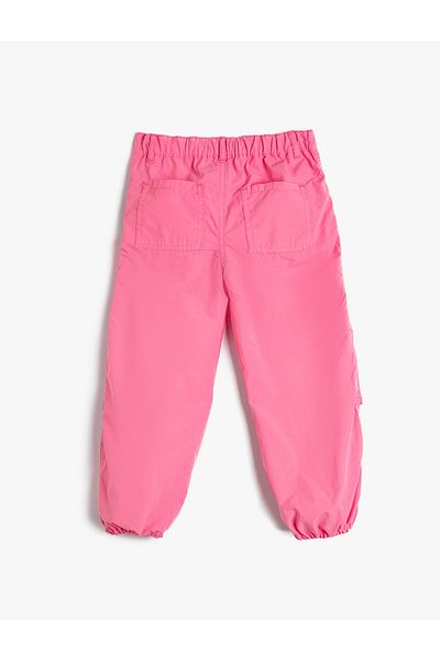 Koton Parachute Jeans Cotton Elastic Waist Pocket - Parachute Jean