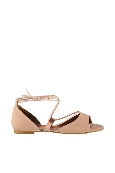 Fox Shoes Πούδρα Γυναικεία Σανδάλια B726547302