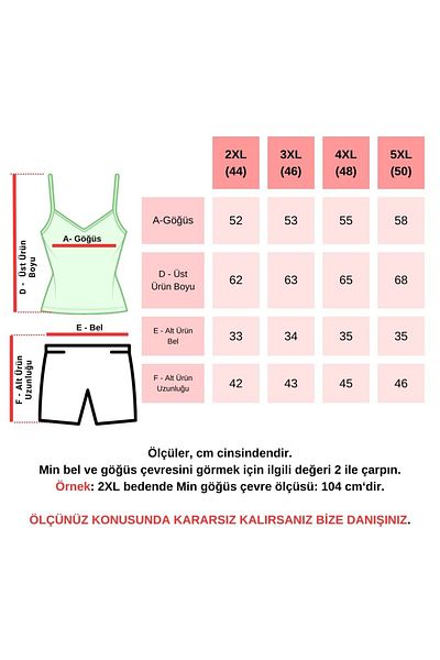 Gülfirik Tasarım Light Pink Color Ribbed Short Shorts with Straps 100% Cotton Large Size Women's Summer Pajamas Set