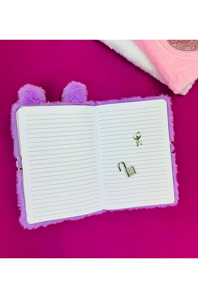 Gift Moda Caiet de inimă de iepure de pluș