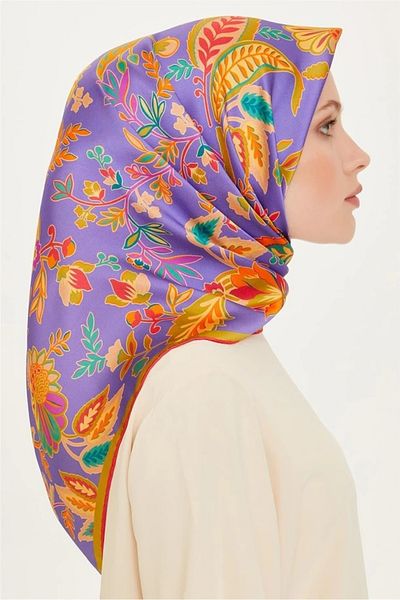Armine Μεταξωτό κασκόλ Armine 07 Twill - 9227D