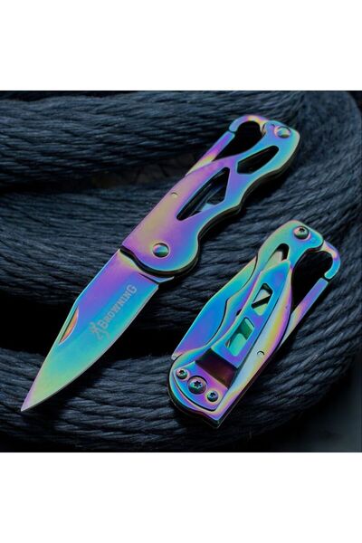 John Connely Browning Mini Paslanmaz Çelik Küçük Boy Cep Çakı - 15 cm - Manuel