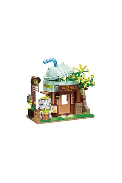 Vagonlife Keeppley Milk Tea Shop 411 Piece Block Toy Kp28021