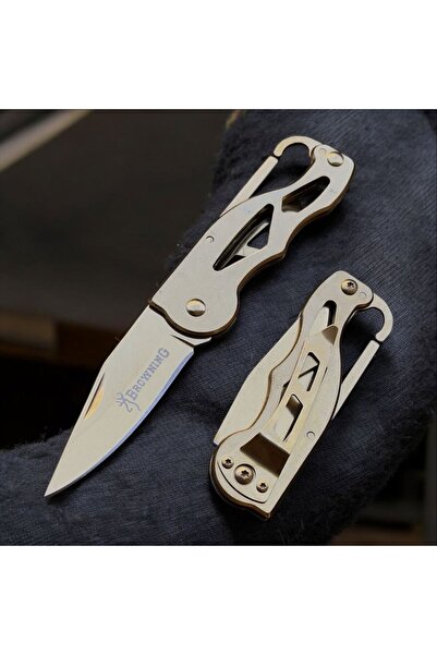 John Connely Browning Mini Paslanmaz Çelik Küçük Boy Cep Çakı - 15 cm - Manuel