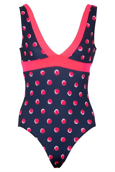 Kom Elina Costum Girls Swimsuit - Navy Blue - Navy Blue