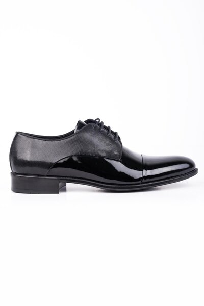 İmza Pantofi de ceremonie fără șireturi din piele neagră - 100% piele 1033245...