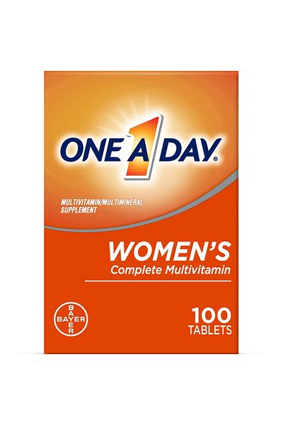 Bayer One a Day Women's 100 Tablets Multivitamin Multimineral Supplement