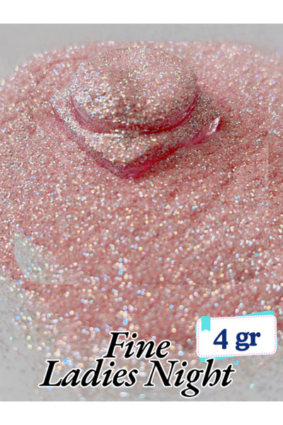 Sirius Hobi Epoksi Reçine Fine Ladies Night Tırnak Makyaj Chunky Glitter 8 gr Hologramlı Sim 2x4gr