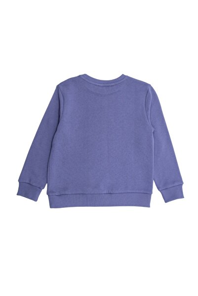 Ozmoz By Mukadder Özden Organic Purple Winter Girl Tiny Kids Sweatshirt