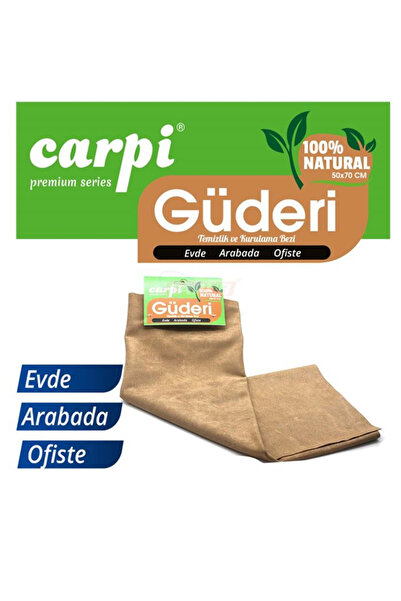 CARPİ Güderi Mikro Fiber Bez %100 Natural 50x70 Cm