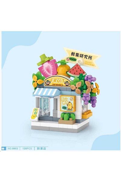 Vagonlife Loz 8603 Micro Block Bag Fruit Shop