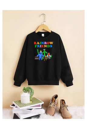 lovver rainbow friends bask l 3 ip ardonlu cocuk sweatsh rt Fiyat Yorumlar Trendyol