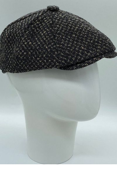 Hoppe Winter Stamp British Style Peaky Blinders Cap 8-Piece Cap Hat