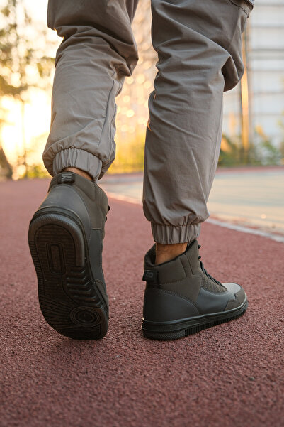 Riccon Gri Siyah Erkek Sneaker Bot 00122262