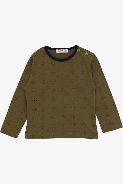 Breeze Baby Boy Pajama Set Patterned 9 Months-3 Years, Khaki Green