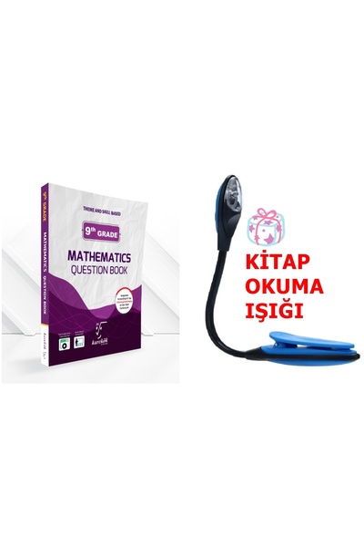 Karekök Yayınları 2024-2025 Müfredat ( İngilizce Matematik  Soru Bankası ) 9t...