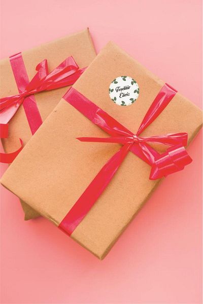 Lizpo Decor Thank You Sticker Label 13