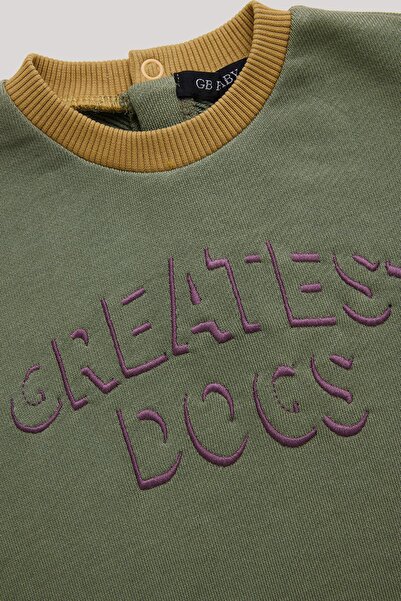 GB Baby BG Store Erkek Bebek Yeşil Sweatshirt