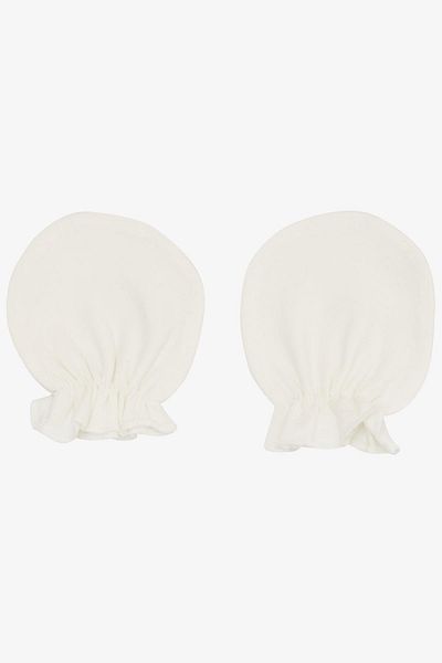 Breeze Newborn Baby Gloves - Basic Ecru