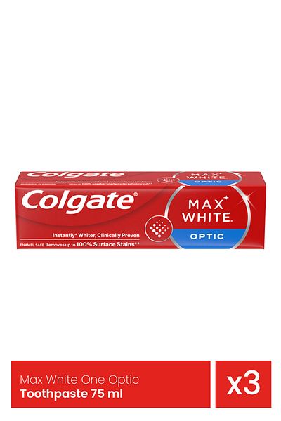 Colgate Max White One Optic toothpaste 75 ml x 3 pieces