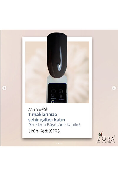 ZORAKOZMETİK ANS Premium X Serisi Kalıcı Oje