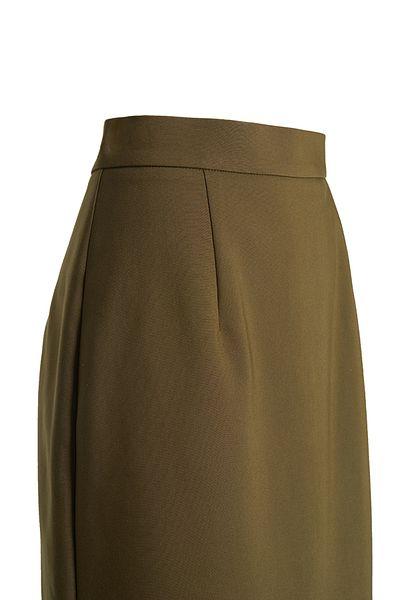 Aker Khaki Pencil Skirt