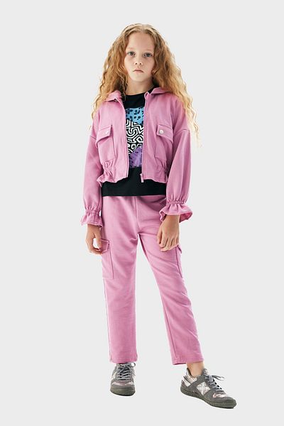 Tyess Bg Store Trening pentru fete liliac Top 23pfwtj4401