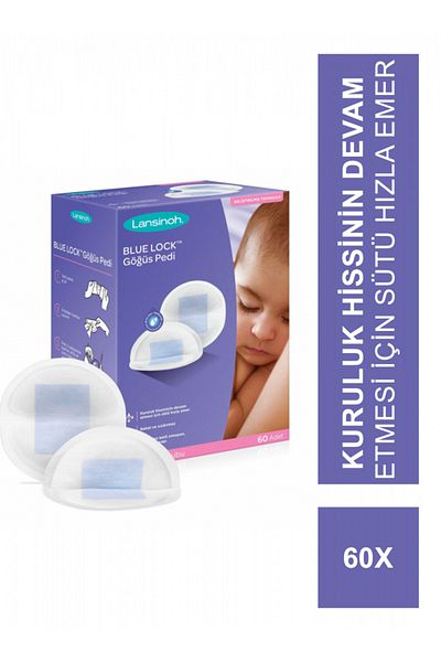 Lansinoh Pad pentru piept Blue Lock 60 buc