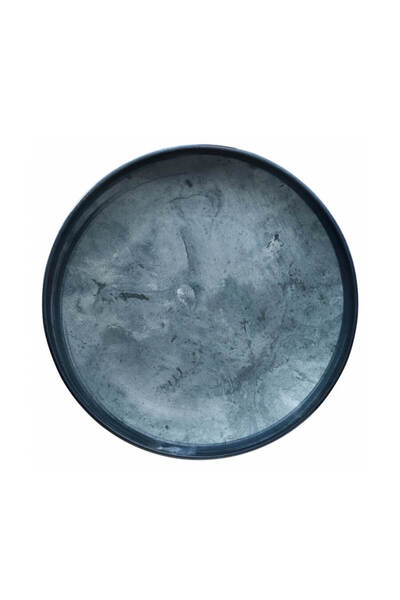 Kütahya Porselen TEOS BLUE STONE 6'LI 27 CM SERVİS TABAĞI