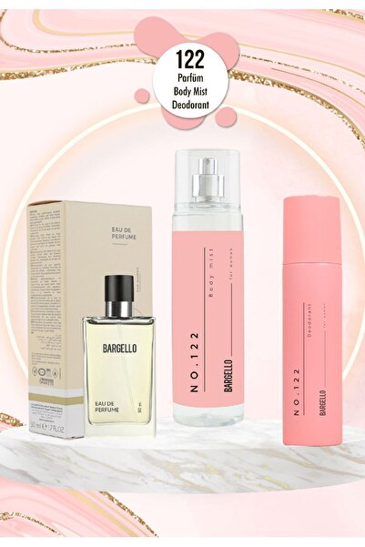Bargello 122 Oriental Kadın Parfüm + No.122 Body Mıst + No.122 Kadın Deodorant