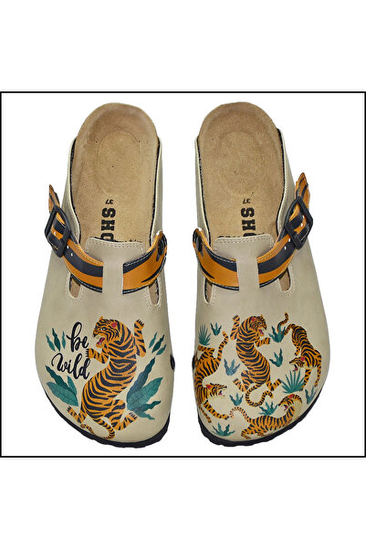 Shoerokee Cute Slippers with Patterned 675 Model from the 600 Series