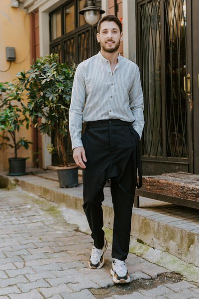 Los banditos Straight Leg Men's Shalwar Trousers