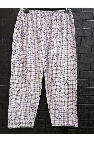 anne moda ankara Pack of 2, Winter, Raised Inside, Flat Leg, Single Bottom Pajamas