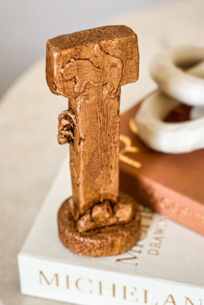 ArkeoArt Design Göbekli Tepe T Biçimli Sütun - Tarih Öncesi Arkeolojik Anıt F...