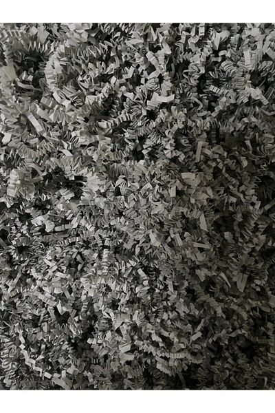 Verahed Zigzag Anthracite Pelur Cropping Paper 100 Gram Ornamental Filler Craft Paper