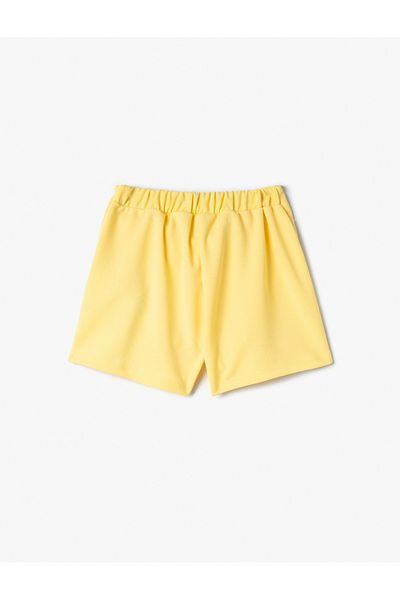 Koton Shorts Skirt Waist Double Breasted Side Tied