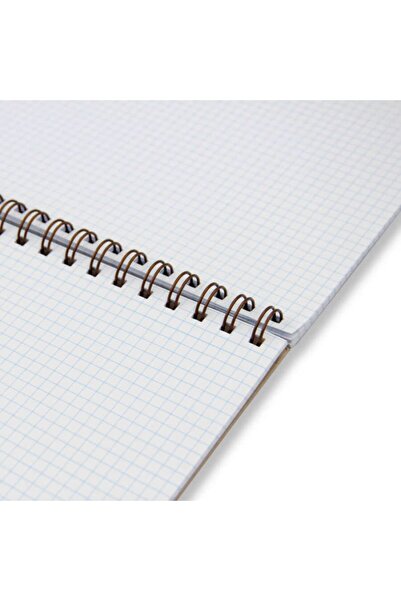 Mead كامبريدج A4 70 ورقة بيضاء - لوحة مذكرة مربعة (سلكية حلزونية)