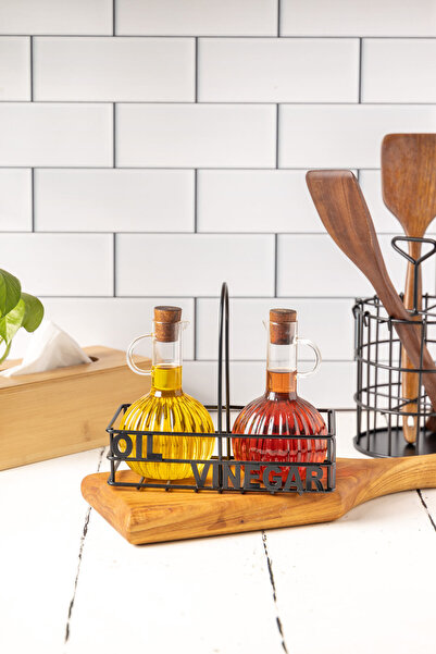 FH finehome Blacked Oil Vinegar Vinegar Stand
