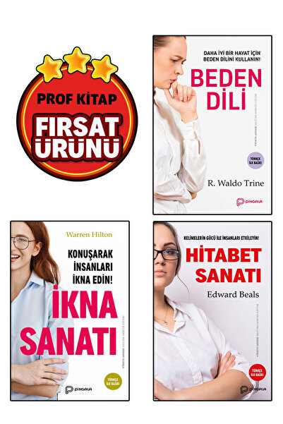 Nef Kitap Hitabet Ve Beden Dili Seti - 3 Kitap