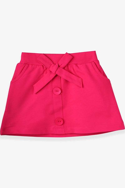 Breeze 1.5-5 Years Girl's Skirt - Fuchsia Bow