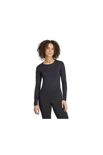adidas Xpr Mer50 Ls W - Women's Black Long Sleeve Underwear Hz8557