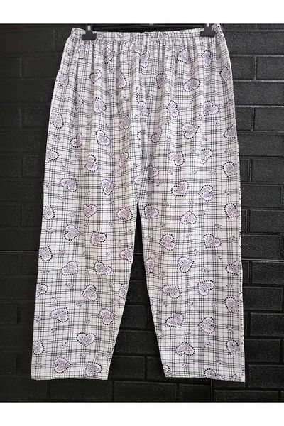 anne moda ankara Pack of 2, Winter, Raised Inside, Flat Leg, Single Bottom Pajamas