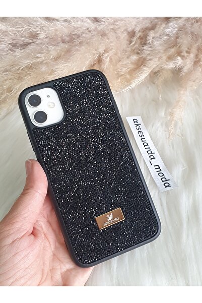 Aksesuarda Moda حافظة سوافسكي ذات علامة تجارية فاخرة متوافقة مع هاتف آيفون 11