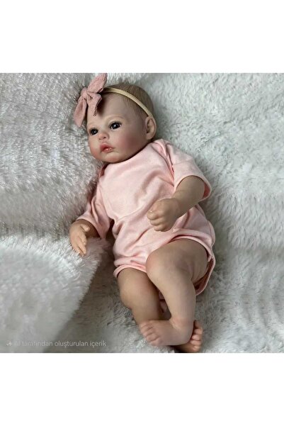 Kayra 49 Cm Silikon Gerçekçi Bebek Uyanık