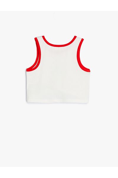 Koton Crew Neck Cotton Athlete - Printed