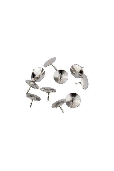 Art & Art Silver Thumbtacks 200 Pieces (Box of 5 X 40 Pieces)