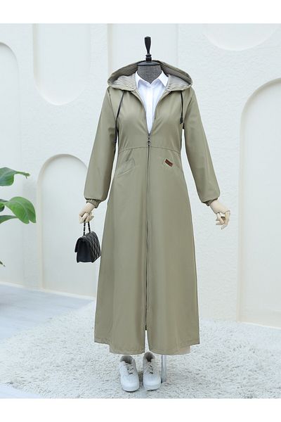 Modamorfo Bondit Trenchcoat mit Tasche