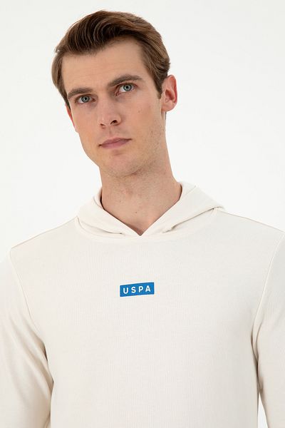 U.S. Polo Assn. Men's Cream Sweatshirt 50293359 -Vr071